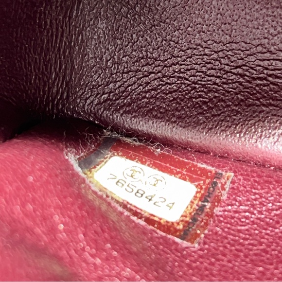 Chanel burgundy color  Shoulder Strap Bag. - Picture 13 of 17